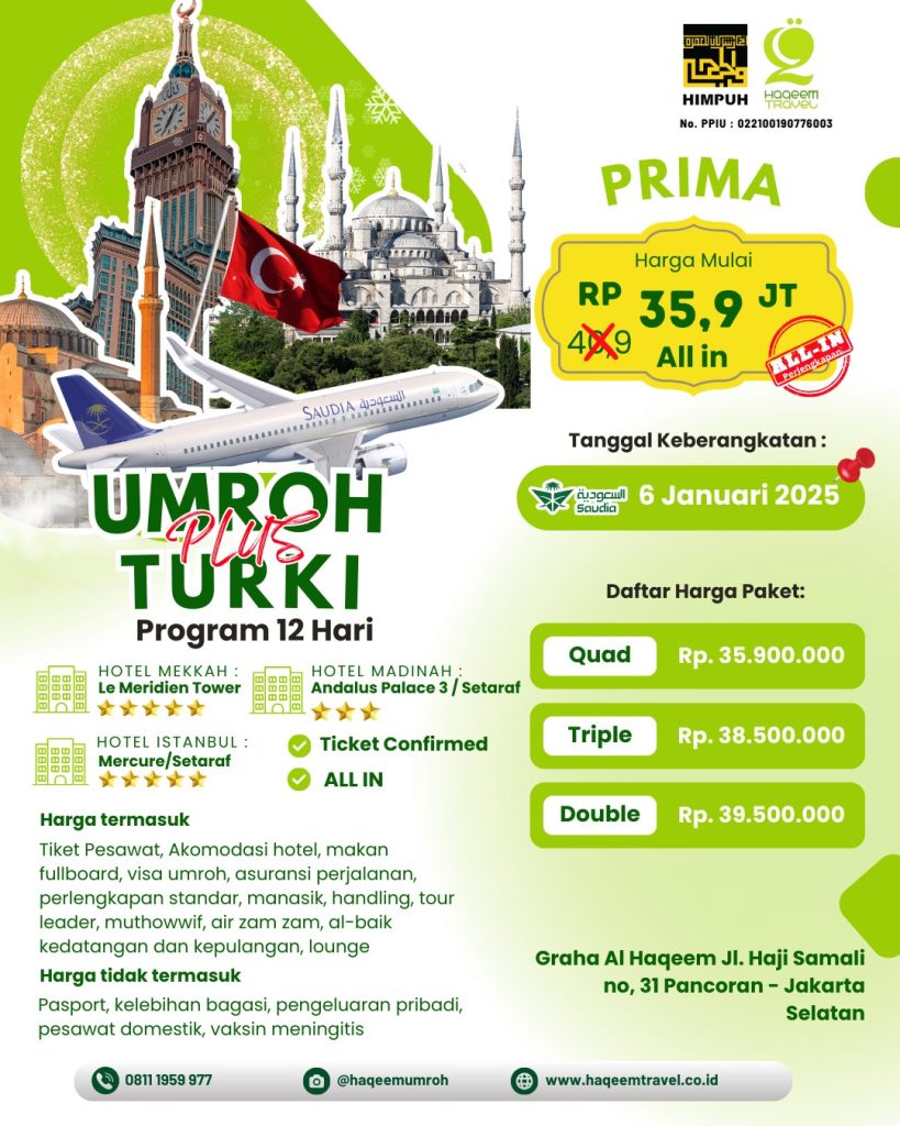Umroh Plus Turki